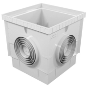 Шахта Devorex за канални отводнителни системи универсална 200х200х200 мм, ф 50/63/80/100/125 мм, Xdrain - product - 118 HIM 312