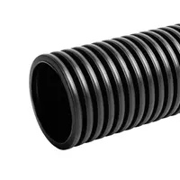 Тръба HDPE Pestan дренажна двупластова  200 мм, 6 м