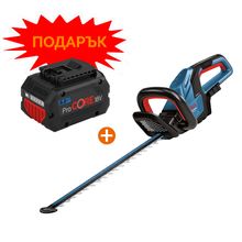 Храсторез Bosch акумулаторен без батерия и зарядно, 18 V, 500 мм, GHE 18V-50 (II) + Подарък Акумулаторна батерия Bosch Li-Ion 18 V, 8 Ah ProCORE