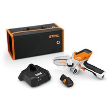 Трион STIHL верижен акумулаторен   с 1 батерия и зарядно, 10.8 V, 2.6 Ah, 10 см, 1/4 