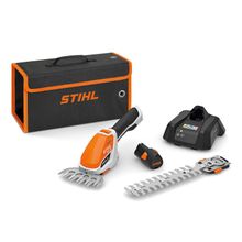 Акумулаторна ножица за трева STIHL и храсти   с 1 батерия и зарядно, 10.8 V, 2 Ah, 200 мм HSA 26
