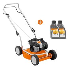 Бензинова колесна коса STIHL    2.1 kW, 2.8 к.с., 460 мм, 1500 м2 RM 2.2 R + Масло STIHL четиритактово   0.6 л 10 W-30