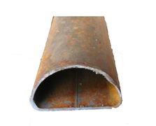 Тръба черна електрозаварена полуелипса тип ръкохватка 50 x 25 x 1.8 мм, 6 м, ГВ - product - 121 FHM 108