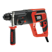 Перфоратор Black & Decker SDS-plus електрически под наем 710 W, 1.8 J, 0-980 об./мин, 0-5180 уд./мин, KD975KA - product - 123 HRT 229