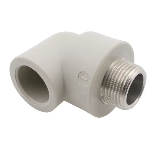 Коляно PP-R FV Plast за водопровод с външна резба  ф 25 мм х 1/2", 20 bar, 90 °