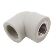 Коляно PP-R FV Plast за водопровод с вътрешна резба  ф 20 мм х 3/4, 20 bar, 90 ° - product - 124 AKA 011