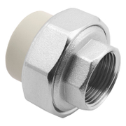 Холендър PP-R/месинг FV Plast за водопровод с вътрешна резба  ф 32 мм x 1 - product - 124 AKA 110