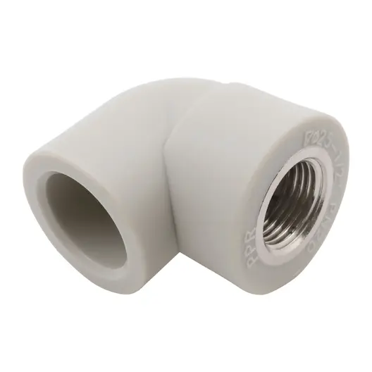 Коляно PP-R FV Plast за водопровод с вътрешна резба  ф 16 мм х 1/2", 20 bar, 90 °