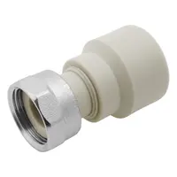 Муфа PP-R FV Plast за водопровод с холендри  ф 20 мм x 1/2", 20 bar