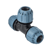 Тройник полипропилен PP Elysee бърза връзка за PE тръби  ф 40 мм, 10 bar, 364 - product - 124 ELY 368