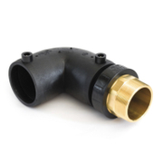 Коляно полиетилен PE Fox за електрофузионно заваряване с външна резба  ф 32, PN16 bar, PE100, SDR11 - product - 124 FFG 139