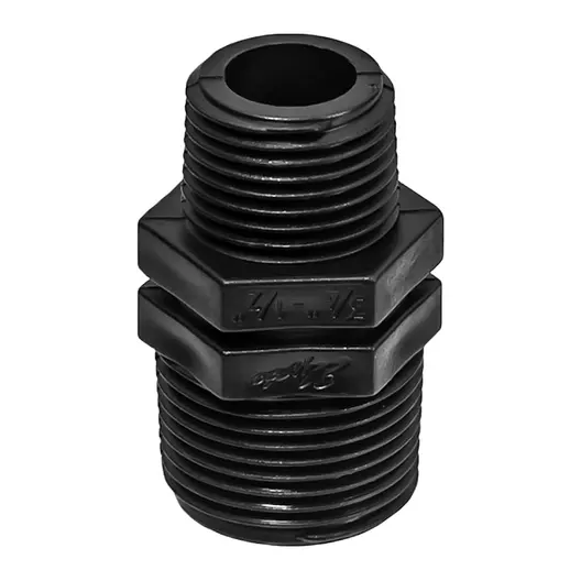 Нипел Elysee редуктивен за високо налягане PP 1 1/4" x 1", 10 bar, 566B