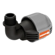 Съединител на маркучи Gardena бърза връзка Ж - резба М L-образна с мъжка резба пластмасов 1/2 х 25 мм - product - 124 GRD 789