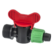 Кран Agrodrip за маркуч за капково напояване  16 мм, 3/4 , маркуч - резба М - product - 124 HSB 900