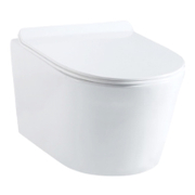 Тоалетна чиния Inter Ceramic стенна с дъска  360х525х330 мм, Slim ICC 5233 - product - 124 ITK 909