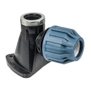 Коляно Elysee PP бърза връзка за PE тръби стенен монтаж ф 20 мм x 1/2, 16 bar, 90 °, 332D - product - 124 KDN 171