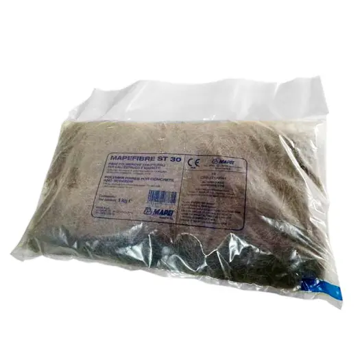 Фибри Mapei за усилване и армиране на бетони и замазки  1 кг, 30 мм, Mapefibre ST30