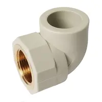 Коляно PP-R Pestan за водопровод с вътрешна резба  ф 20 мм х 1/2", 20 bar, 90 °, Fluidtherm