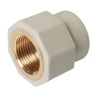 Преход PP-R Pestan за водопровод с вътрешна резба  ф 20 мм х 3/4", 20 bar, Fluidtherm