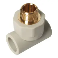 Тройник PP-R Pestan за водопровод с външна резба  ф 32 мм x 1", 20 bar, Fluidtherm
