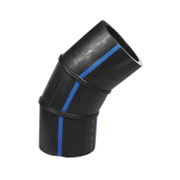 Коляно полиетилен PE Borfit за челно заваряване  ф 90, PN16 bar, PE100, SDR11 - product - 124 TBF 186