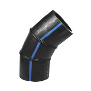 Коляно полиетилен PE Borfit 45° от полиетилен за челно заваряване  ф 900, PN10 bar, PE100, SDR17 - product - 124 TBF 418