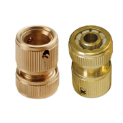 Съединител на маркучи Amig бърза връзка - маркуч със стоп клапа месингов 1/2 - 5/8, 2125 - product - 124 TEK 826