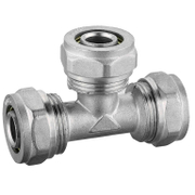 Тройник Sfit за Pex-Al-Pex тръба - тръба - тръба ф 26 мм, 10 bar - product - 124 VDG 515