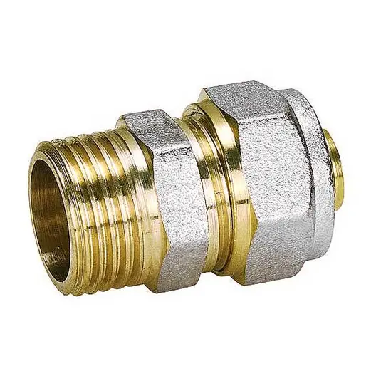 Съединител преход General Fittings за Pex-Al-Pex тръба - мъжка резба ф 26 мм x 1", 10 bar