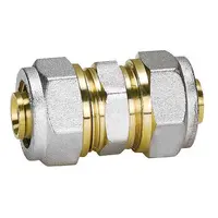 Съединител General Fittings за Pex-Al-Pex тръба - тръба ф 18 мм, 10 bar