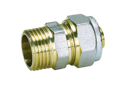 Съединител преход General Fittings за Pex-Al-Pex тръба - мъжка резба ф 18 мм x 3/4, 10 bar - product - 124 VDG 772