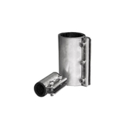 Скоба аварийна Mat лентова за тръбопровод  2 1/2 , 130 мм - product - 125 DPL 145