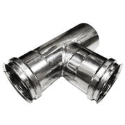 Тройник за димоотвод Atritube Т-образен неръждаема стомана  ф 200х410 мм, 90 °, EX-304-TA - product - 125 DTR 326