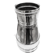 Съединител Atritube за димоотвод  ф 100/150 мм, Ж<>Ж, EX-304-RE - product - 125 DTR 347