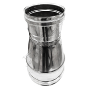 Съединител Atritube за димоотвод  ф 180/200 мм, Ж<>Ж, EX-304-RE - product - 125 DTR 340