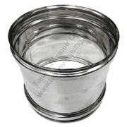 Съединител Atritube за димоотвод  ф 130х135 мм, Ж<>Ж, AC-MFF-SS-EX - product - 125 DTR 413