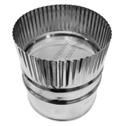 Съединител Atritube за димоотвод гъвкав ф 180 мм, М<>Ж, AC-MFF-SS-FX - product - 125 DTR 423