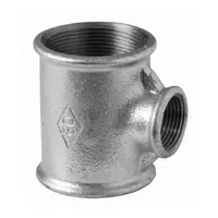 Тройник поцинкован Berg за водопровод редуктивен  1" x 1/2" x 1"