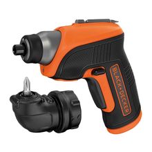 Отвертка Black & Decker акумулаторна   с 1 батерия и зарядно, 3.6 V, 1.5 Ah, 1/4