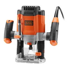 Оберфреза Black & Decker ръчна електрическа   1200 W, 8000-28 000 об./мин, ф 8 мм KW1200E-QS