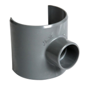 Седлово отклонение Nicoll от PVC за канализация  ф 110х40 мм - product - 126 DPL 420