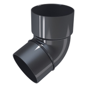 Коляно Devorex за водосточни тръби  ф 80 мм, 67 °, графит, Classic 120 - product - 126 DVR 626