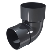 Коляно Devorex за водосточни тръби  ф 80 мм, 87 °, графит, Classic 120 - product - 126 DVR 627