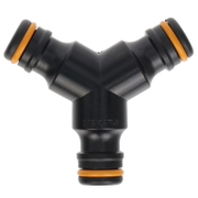 Съединител на маркучи Fiskars бърза връзка М - бърза връзка М - бърза връзка М пластмасов 3/8 - 3/4 - product - 126 FSK 624