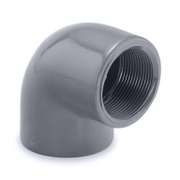 Коляно PVC Hidroten напорно за лепене с вътрешна резба  ф 40 мм х 1 1/4, 90 °, 16 bar, 004 - product - 126 HDS 509