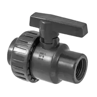 Кран Astore сферичен с холендър PVC за високо налягане 1/2", тръба <> тръба, 1V301