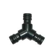 Съединител на маркучи бърза връзка М - бърза връзка М - бърза връзка М пластмасов 1/2 - 5/8 - 3/4 - product - 126 HSB 424