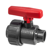 Кран Maitec сферичен с холендър PVC за високо налягане ф 40 мм, 16 bar, тръба <> тръба - product - 126 HSB 479