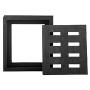 Решетка Polyquartz за дъждоприемна шахта от полимербетон с основа 60x400x450 мм, 250 kN - product - 126 PES 351