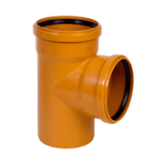 Разклонител Pestan PVC за канализация с уплътнител ф 200х200 мм, 87 ° - product - 126 PTN 048